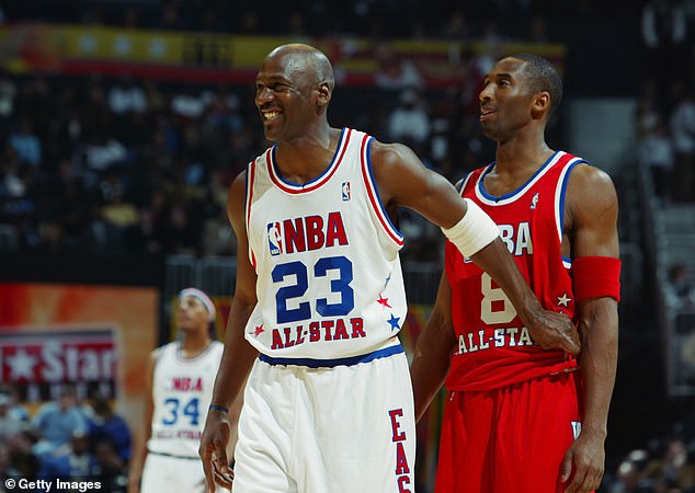 Kobe Bryant came into the NBA wanting to take on his idol Michael Jordan but they became brothers