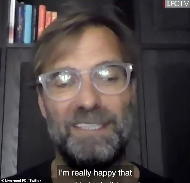 Jurgen Klopp admits he is loving the return of Bundesliga