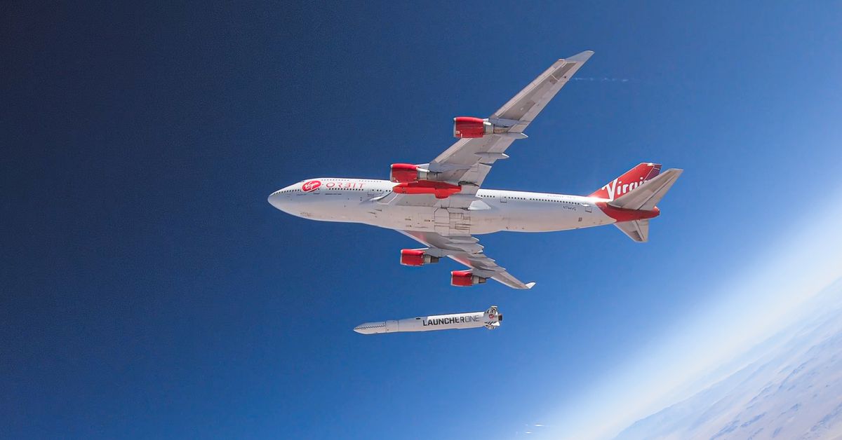 Small satellite launcher Virgin Orbit fails to launch rocket to space during first test flight
