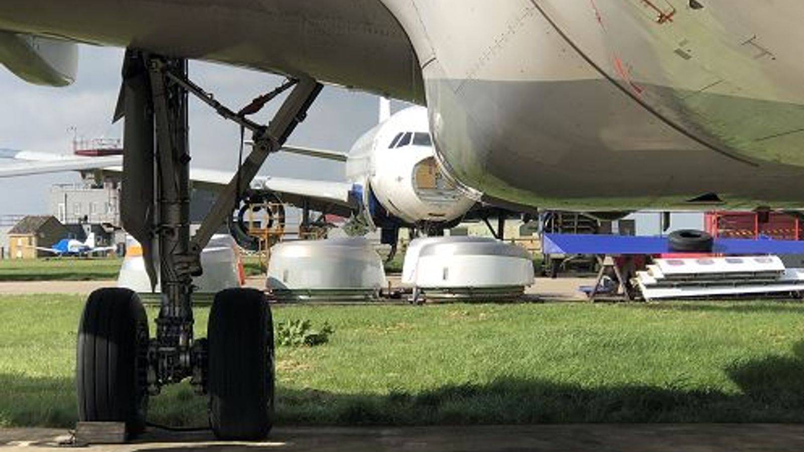 Coronavirus: Airlines parking planes at smaller airports to save on storage costs during COVID-19 pandemic | UK News