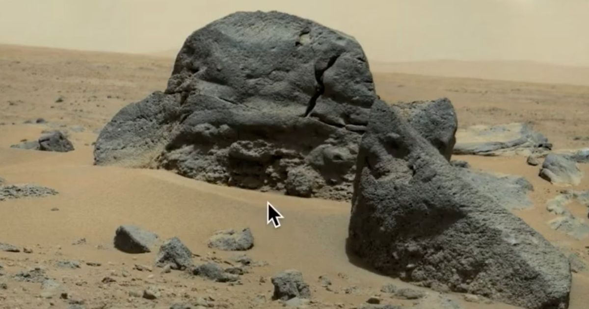 Conspiracy theorist claims to have found ‘two giant prehistoric faces’ on Mars
