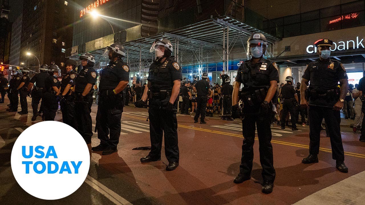 Police union holds news conference in New York | USA TODAY