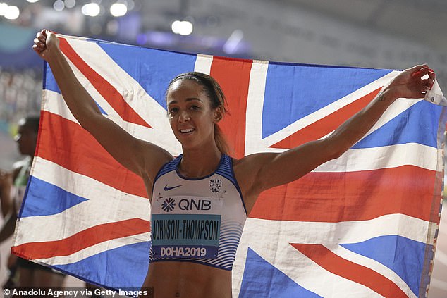 Katarina Johnson-Thompson breaks Jessica Ennis-Hill heptathlon record in Doha