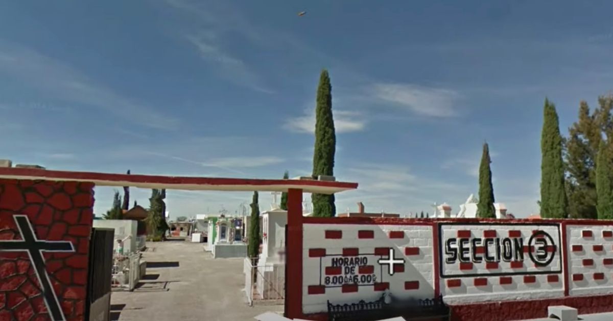 Google Earth user finds ‘copper-plated UFO’ hovering over graveyard in Mexico