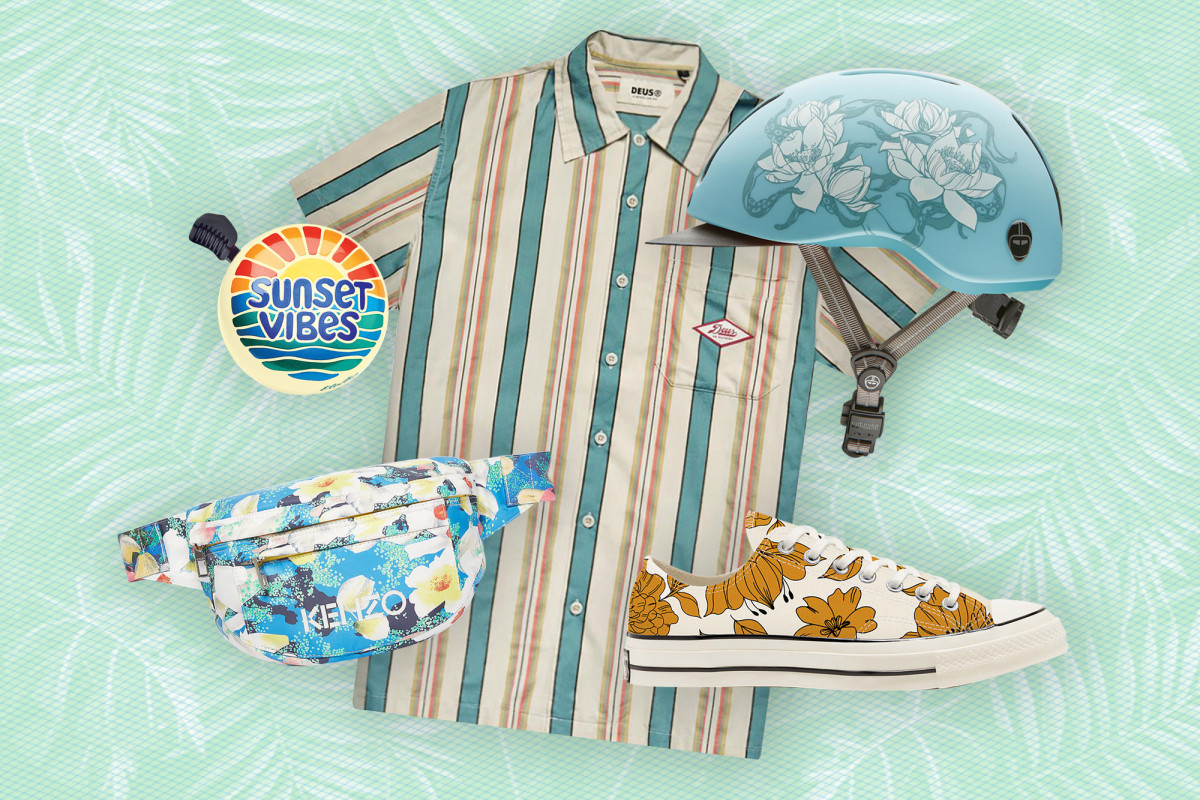 Bring the beach to you with 10 tropical-inspired biking essentials