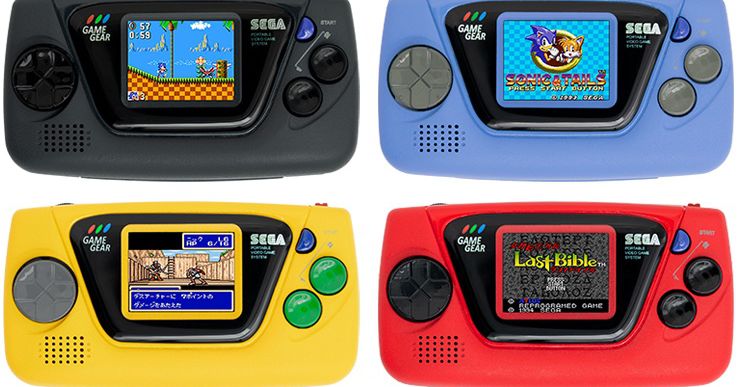 Sega’s Game Gear Micro is four $50 consoles with four games each