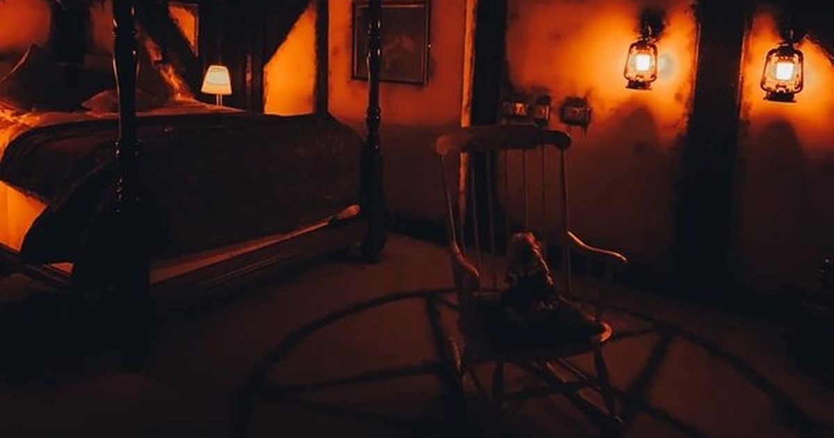 Chilling footage shows creepy doll ‘rocking chair’ inside haunted hotel