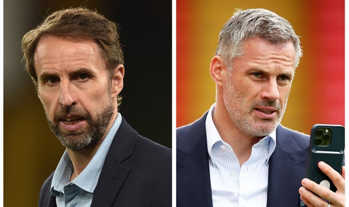 Jamie Carragher tells England supporter ‘clowns’ to ‘shut up’ after Southgate chants | Football | Sport