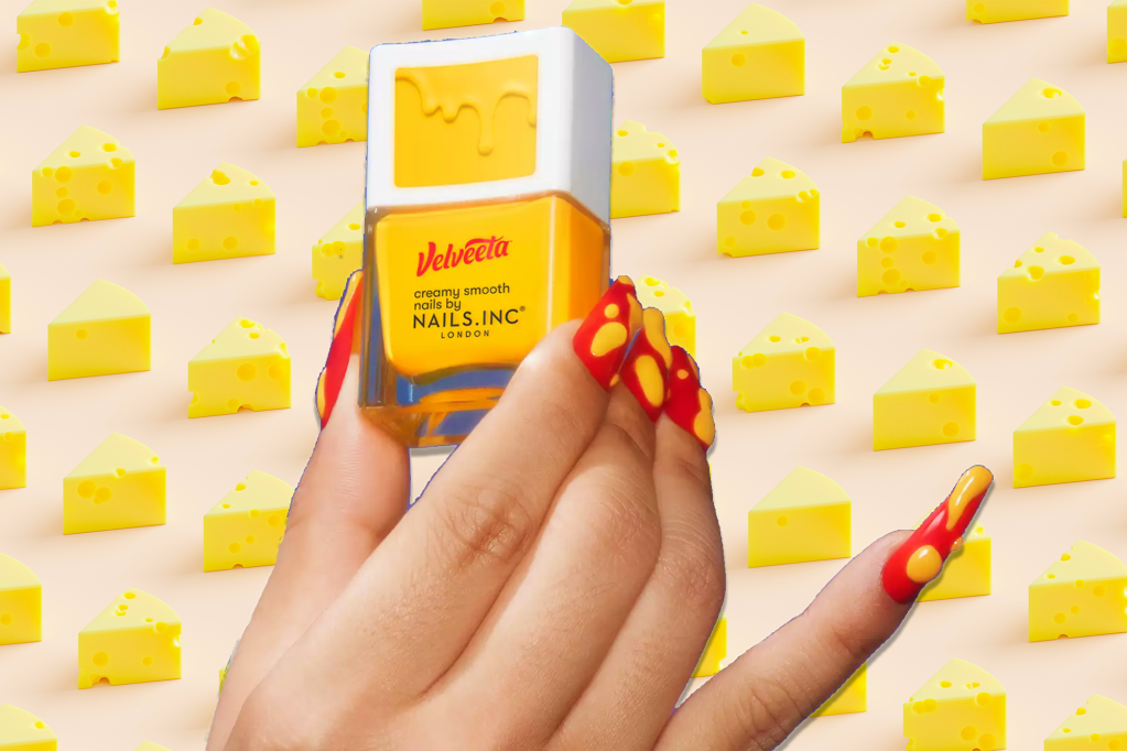 Velveeta releases cheese-scented nail polish with Nails Inc.