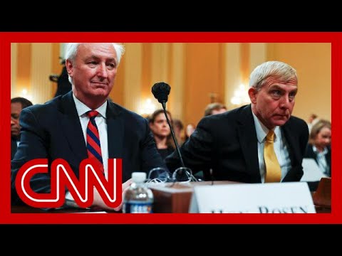 ‘Quite jarring’: Jake Tapper on testimony from former Trump DOJ officials