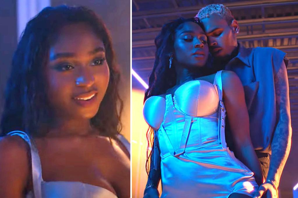 Fans blast Normani for cozying up to Chris Brown in new video