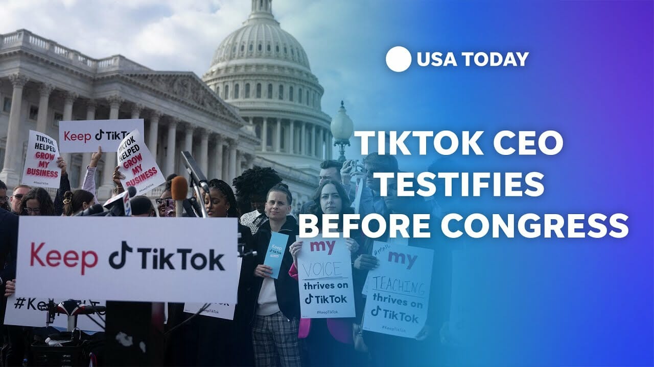 Watch: TikTok CEO testifies before Congress