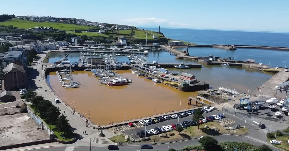 Remote northern seaside ‘Turdtown’ plagued by filthy ‘luminous diarrhoea sludge’