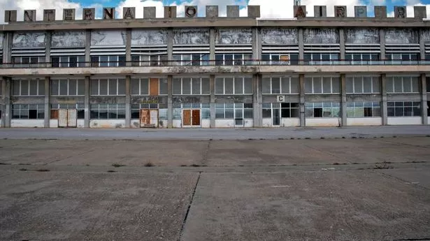 Bullet-ridden airport 'frozen in time' and abandoned inside Europe's last no-man's land
