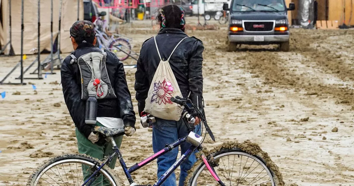 Burning Man hell as stuck revellers cut off from world told to ‘conserve food and drink’