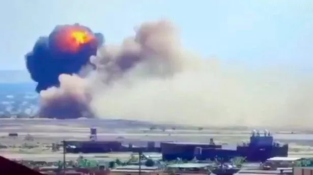 Plane 'full of Wagner mercenaries' erupts into fireball in dramatic inferno footage