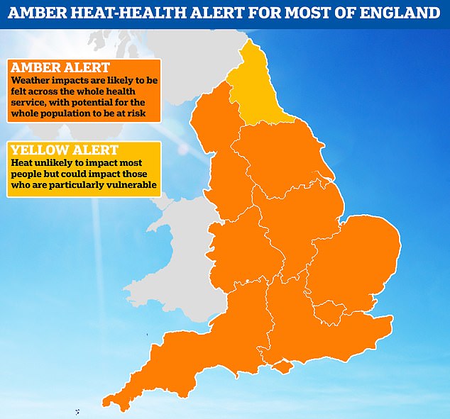 Heatwave health alert: ‘Deadly’ 30C temperatures to trigger ‘hundreds’ of fatalities in UK this week, experts warn