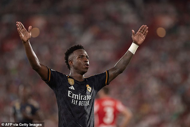 PSG ‘shortlist Vinicius Jr and four other Real Madrid stars’ as they plan to get ‘REVENGE’ on the Spanish giants for their pursuit of Kylian Mbappe