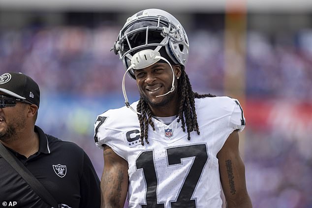 Davante Adams is being evaluated for concussion after Raiders wideout was drilled in helmet-to-helmet hit by Bills’ Taylor Rapp