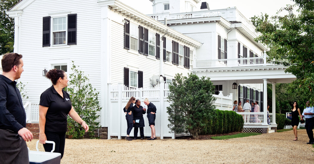 For Martha’s Vineyard Locals, Weddings Help Pay the Bills