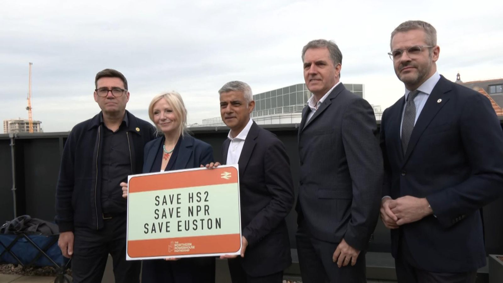 HS2: Labour mayors join forces to make plea for northern leg to PM | Politics News