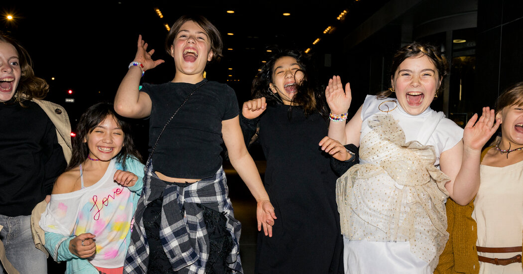 Fans Came Out to Celebrate the Release of “Taylor Swift: The Eras Tour” in Movie Theaters.