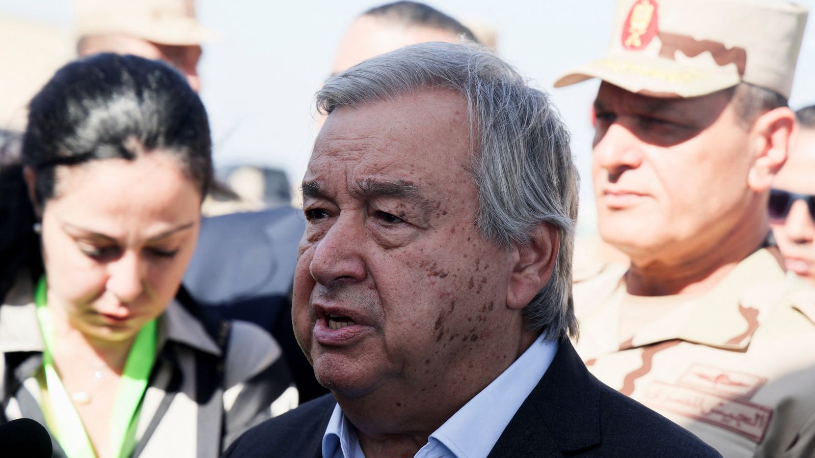 UN chief’s remarks about Hamas attack on Israel ‘wrong’, UK minister says | Politics News