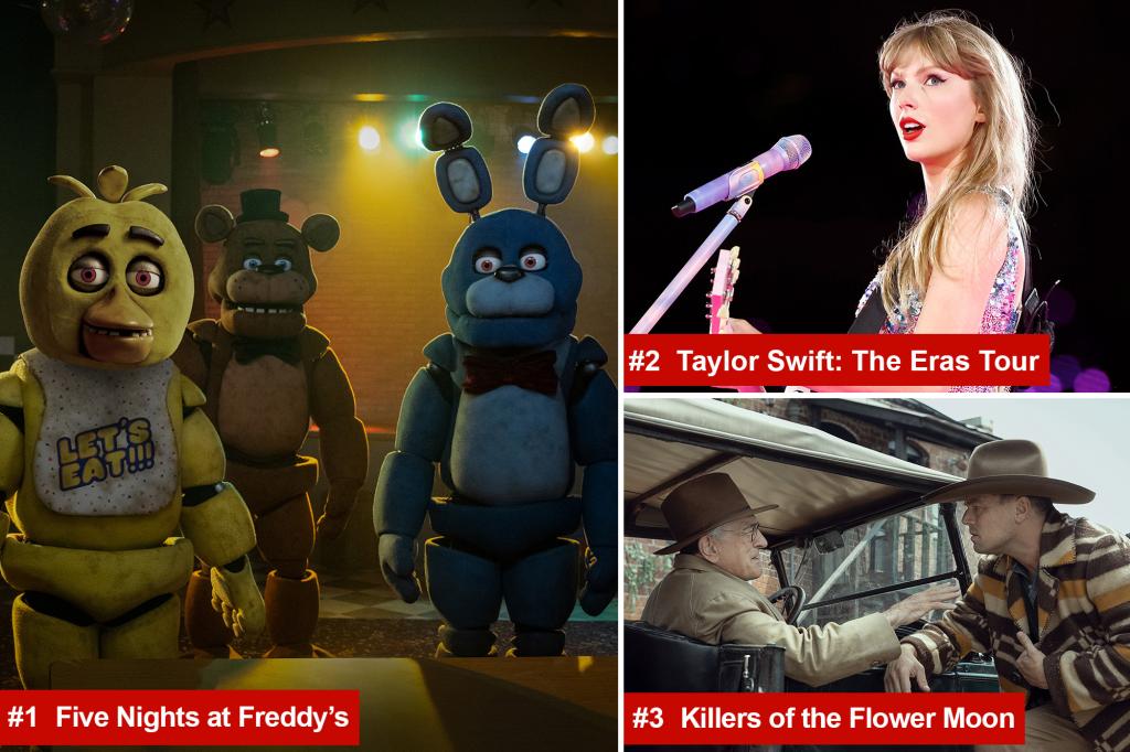 ‘Five Nights at Freddy’s’ still king of the box office for second week in a row