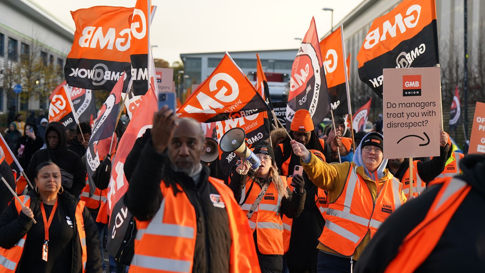 Amazon Black Friday strike: Workers in Coventry to walk out as part of international action against retailer | Business News