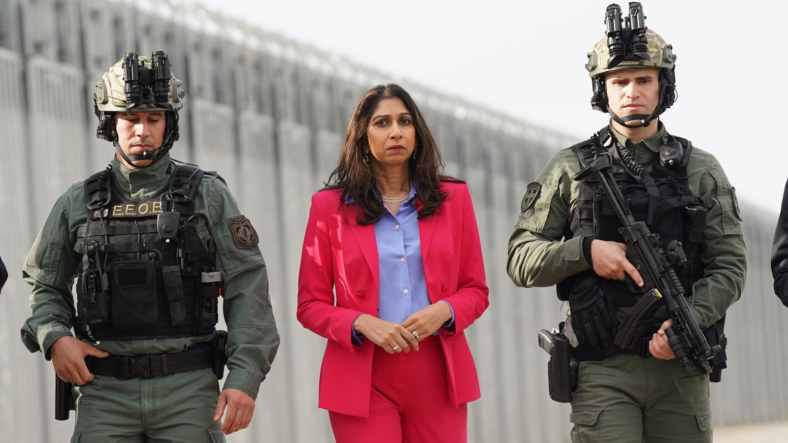 Suella Braverman says anyone vandalising Cenotaph ‘must be jailed faster than feet can touch ground’ | Politics News