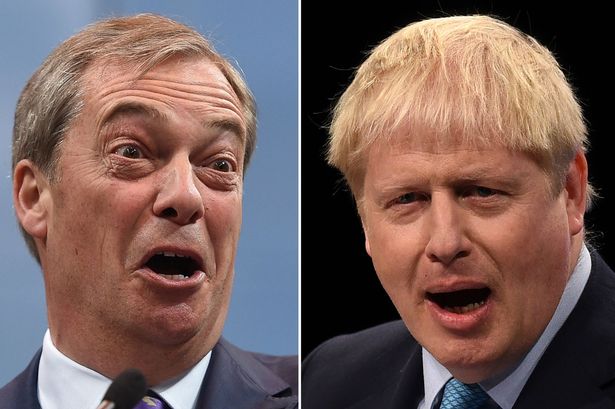 Tory MPs 'want Boris Johnson to return as PM' – in bizarre deal with Nigel Farage
