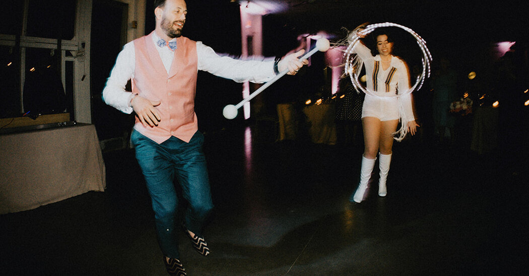 A Wedding That’s Also a Rave? More Couples Say ‘I Do.’