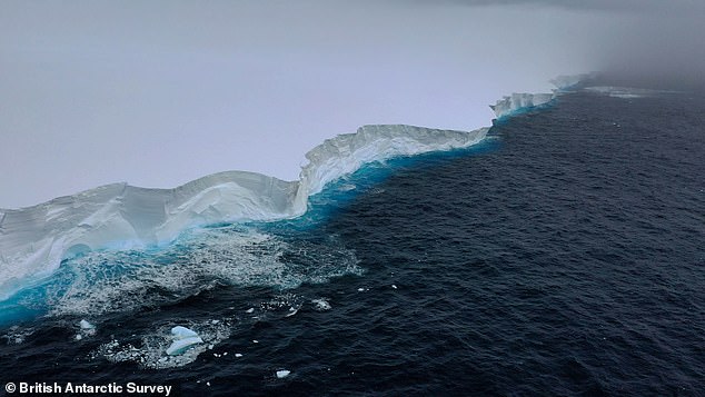 World’s biggest iceberg is caught on camera: Incredible footage shows ‘megaberg’ twice the size of Greater London as it floats out into the Southern Ocean after 30 years stuck to the seabed