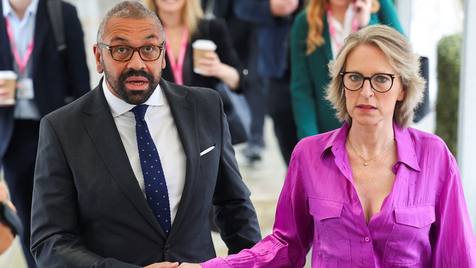 Home Secretary James Cleverly’s date rape joke ‘misogynistic’ and ‘very ill-judged’, senior Tory MP says | Politics News