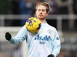 Newcastle 0-0 Man City – Premier League: Live score, team news and updates as Kevin De Bruyne starts on the bench for champions