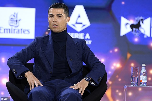 Cristiano Ronaldo says he will retire from football ‘soon’, before dropping a hint at a retirement date… but it’s still a LONG way off despite him turning 39 next month!