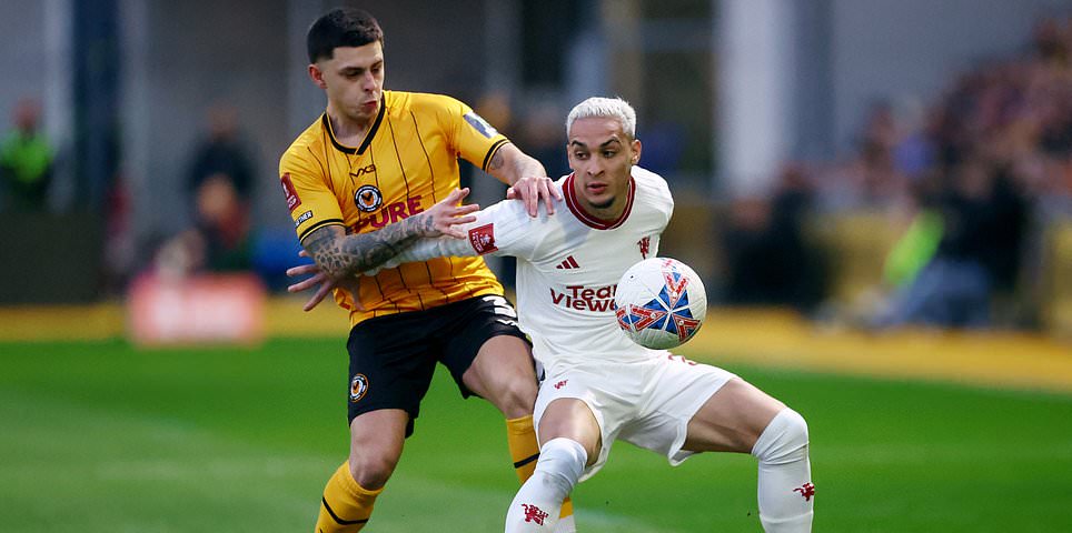 Newport County 2-4 Man United – FA Cup fourth round: Rasmus Hojlund all but seals progress for Red Devils in injury-time after they had thrown away 2-0 lead