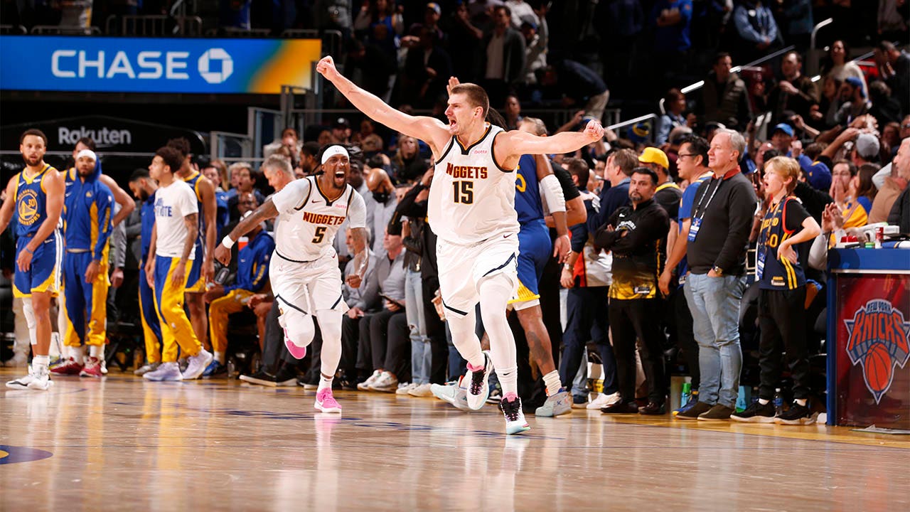 Nuggets’ Nikola Jokic’s buzzer-beating banked three stuns Warriors
