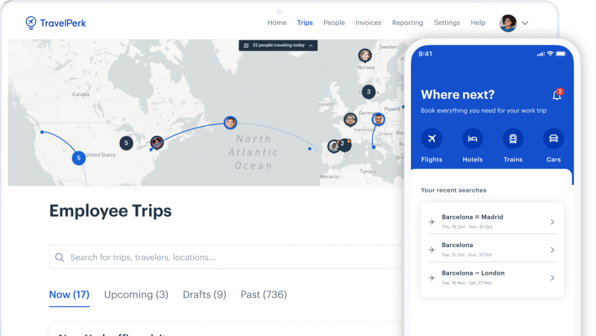 Business travel management platform TravelPerk raises $105M