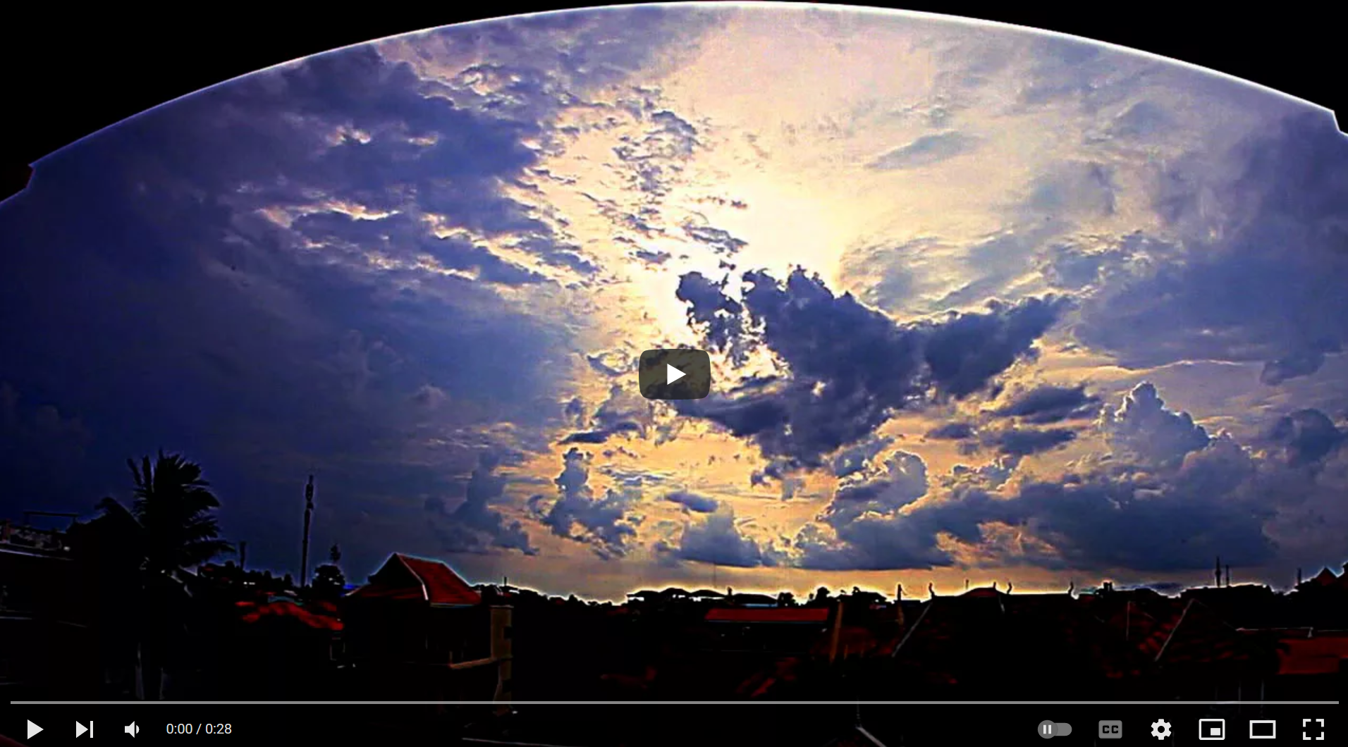 Siem Reap Cambodia Clouds Timelapse Movie Asia