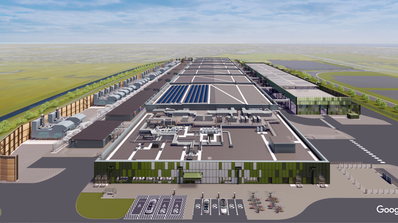 Google reveals $1bn UK data centre it says will create jobs and ‘boost growth of AI’ | Business News