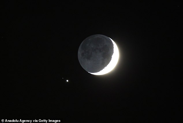 Jupiter and the moon will ‘kiss’ on Valentine’s Day… here is how YOU can see it