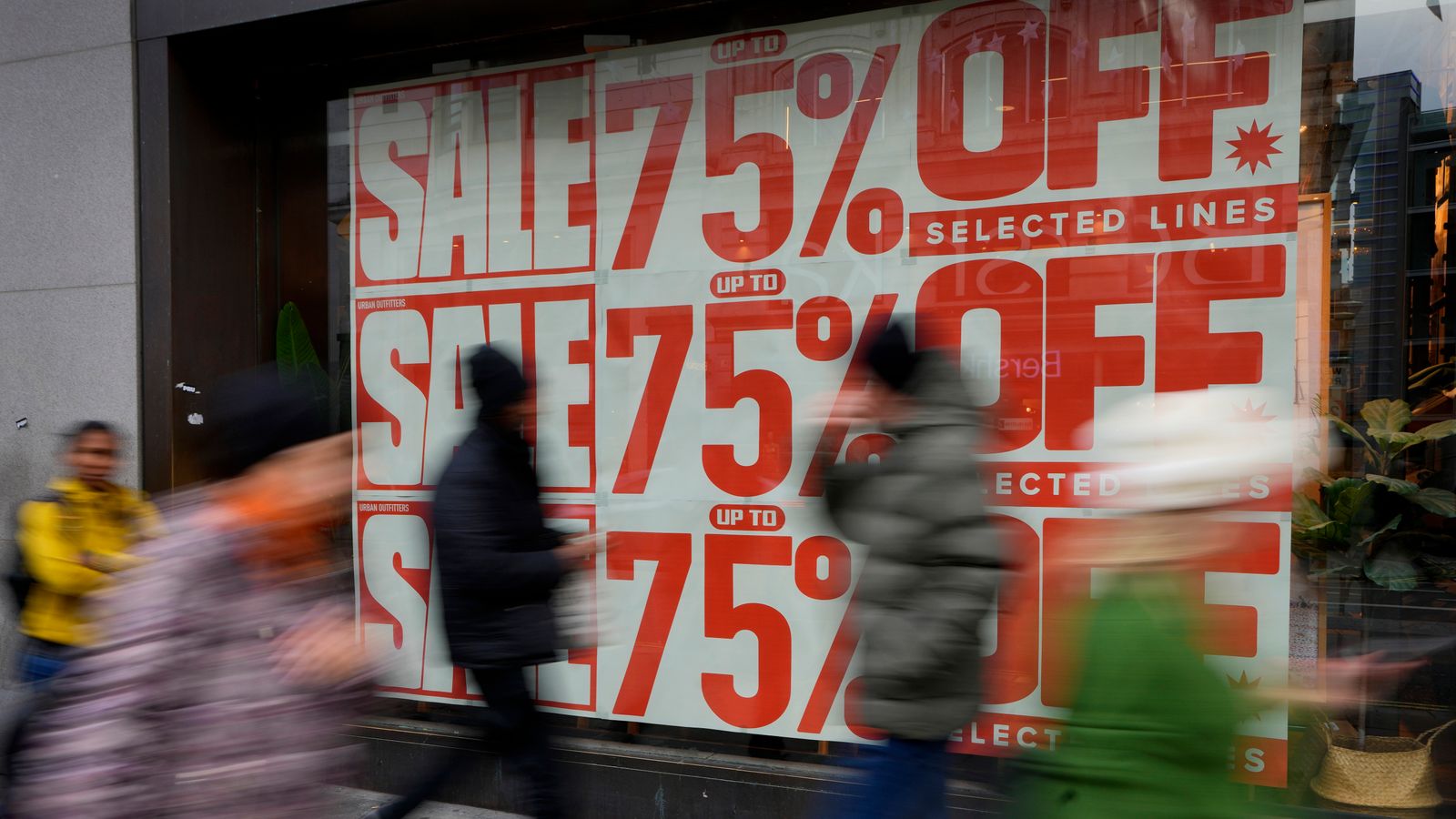 ‘Lacklustre’ January for retailers with bad weather and cost of living pressures blamed | Business News