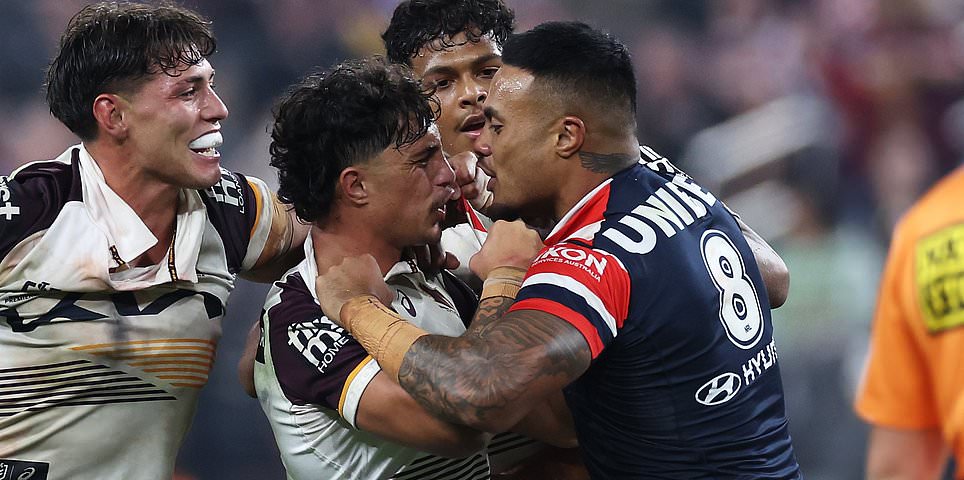 NRL in Las Vegas LIVE: Ezra Mam’s racial abuse bombshell hits the NRL’s history-making double header in Las Vegas as the code’s huge gamble pays off and blows fans’ minds