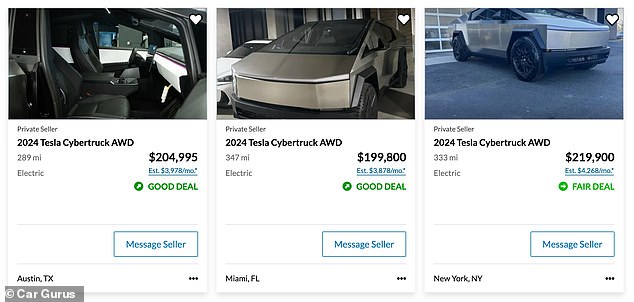 New Cybertruck owners are re-selling EVs for more than $200,000 – as Tesla threatens to cancel orders and issue $50,000 fines