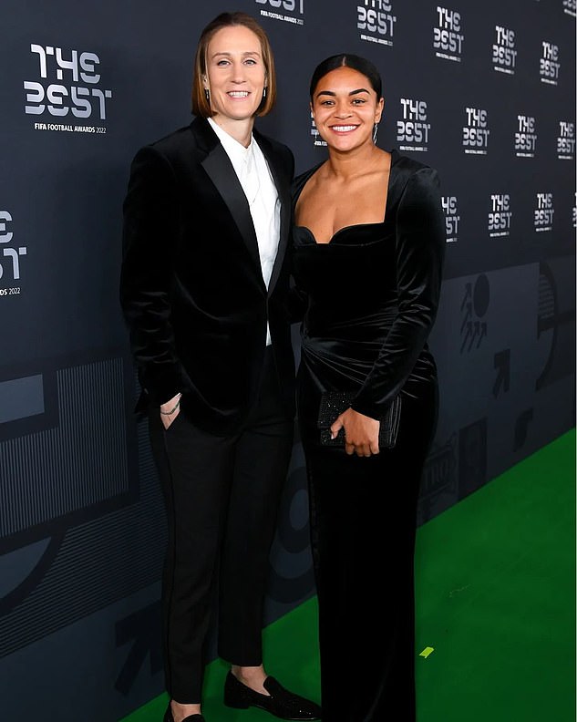 Chelsea Women at civil war over romantic relationships: Defender Jess Carter, who is dating keeper, likes tweets calling Emma Hayes ‘beyond bonkers’ after she said couples in teams is ‘inappropriate’