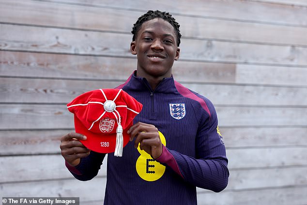 Manchester United starlet Kobbie Mainoo, 18, has played just 20 minutes for England and he’s already claimed an honour before 80-cap legend Gary Lineker