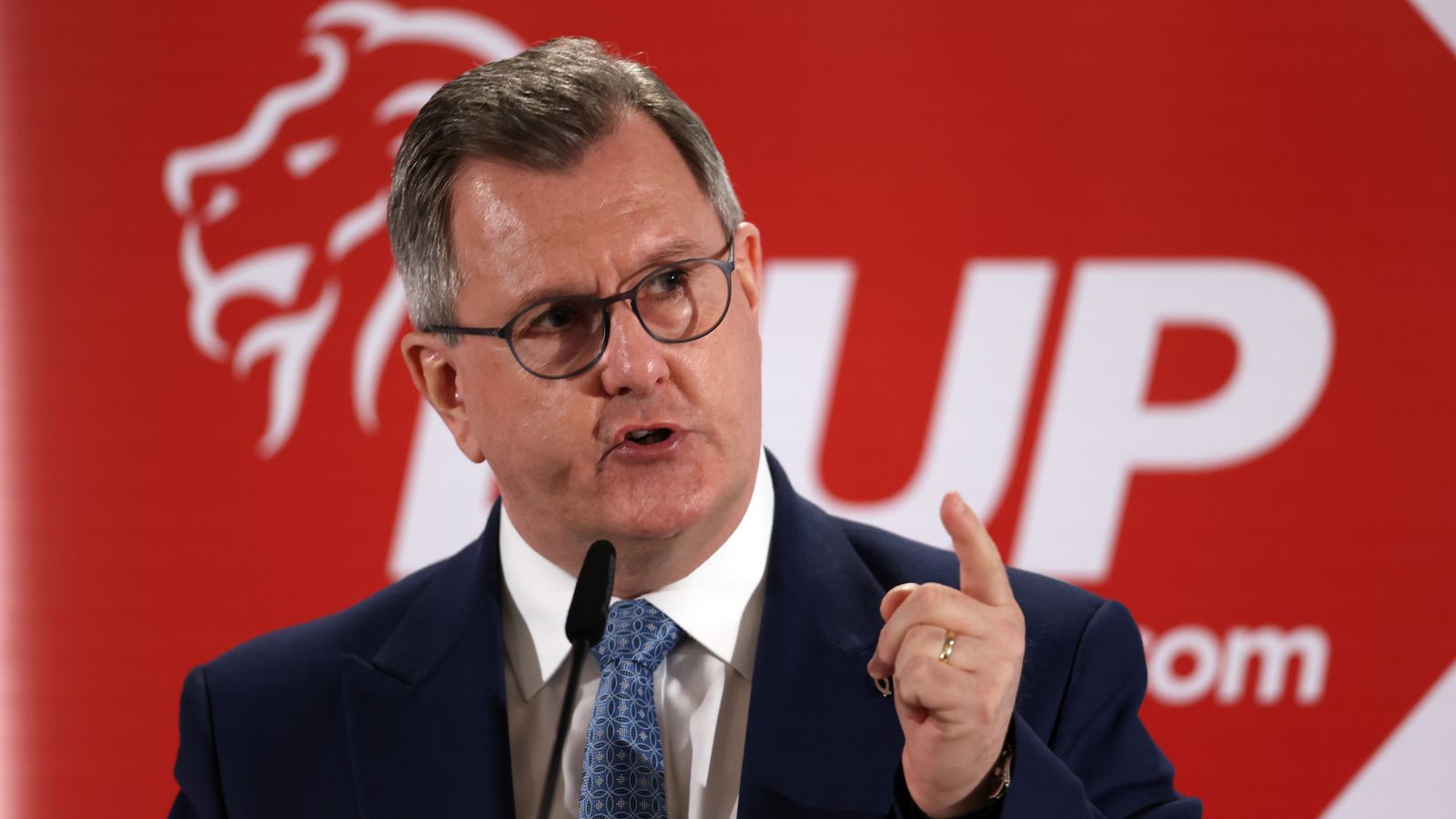 Jeffrey Donaldson: Police received complaint leading to ex-DUP leader being charged with sexual offences in early March | Politics News