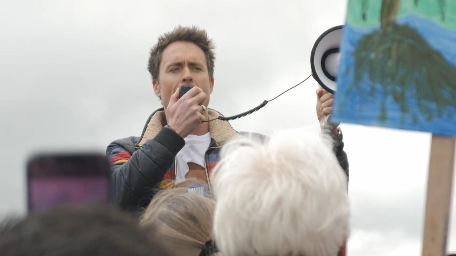 The Crown actor condemns Southern Water over raw sewage pumped into heavily protected river | Climate News