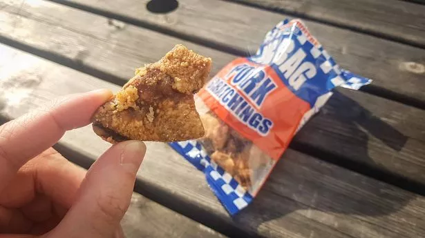 People are only just realising what pork scratchings are really made from